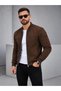 Comfortable Flexible Seasonal College Suede Jacket - 3