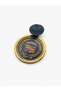 Special Picture Frame with Suction Cup for Etiquetters, Black Color, Gold Design, Cadillac Emblem Windshield Ornament