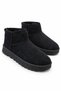 Women's Suede Furry Inside High Thick Sole Winter Boots Mini Boots Knitwear Women's Boots Furry - 2