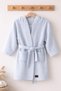100% Cotton 4 Layer Muslin Baby Bathrobe - 3