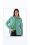 Mint Green Double Pocket Oversize Lumberjack Shirt Jacket - 2