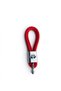 Red Leather Braided Keychain Compatible with Toyota Corolla Auris Yaris Accessory - 2