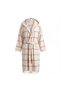 Unisex Hooded Towel Peshtemal Bathrobe – Karatezgah Woven, Tasseled, Striped Luxury, Spa & Bath Robe - 5