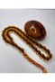10.6/11,3 mm Almarey Ottoman Fire Amber Metaphor Prayer Beads