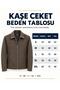Claassics Men Men's Oversize Short Cashmere Coat Jacket - 7794 - 4