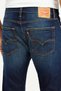 Mens 512 Navy Blue Slim Tapered Fit Mid Rise Jeans - 3