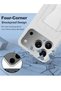 Apple iPhone 18 Pro 5G 2026 Silicone TPU Case with Card Holder and Kickstand Hand Grip Slim Shockproof Wallet Case Cover - 5