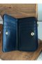 Suede Bow Detailed Zippered Small Wallet and Card Holder - 2