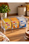 6-Compartment Tea Bag Storage Box with Drawers Kitchen Organizer - 3