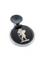 Indispensable Picture Holder Special for Labelers Nostalgia Traveler Man Version 2 Black Color Silver Design Internal Adhesion