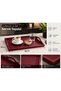 Colorido Luxury Decorative Serving Tray 38X30 cm – Stylish and Modern Design, Rectangular Presentation Tray with Handles, Coffee Tea Breakfast Serving and Organization Tray, for Home Kitchen Living Room Cafe Restaurant - 4