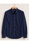 Jet Polo Long Sleeve Slim Fit Men's Velvet Shirt - 7779 - 3