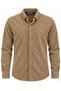 Jet Polo Long Sleeve Slim Fit Men's Velvet Shirt - 7779