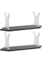 Acrylic Sword Stand 2 Sets 24cm - 4