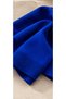 Women's Saks Blue Knitwear Shoulder Shawl Square Scarf Sweater-Look Tied Acrylic Shawl - 3