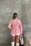 Women's Angora Knitwear Premium Cardigan Buttoned Round Neck Ruffled Peplum - 9