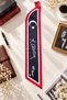 Ata-004 Ataturk Photo and Signed Turkish Flag Tie / Scarf / Foulard - Black-White - 6