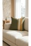 Mimosa Digital Printed 1 Piece Throw Pillow Cover Green Yellow Colorful Geometric Pattern Decorative Throw Pillow Cover Double Sided with Hidden Zipper - 5
