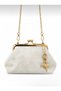 Suede Scholar Star Charm Detailed Chain Strap Clutch/Portfolio Hand and Shoulder Bag - 2