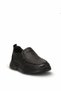 152-24158 Men's Genuine Leather Casual Shoes Black - 2