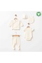Gots Certified 5-Pack Organic Baby Hospital Outfits - 2