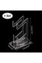 MZDT Universal Dual Controller Holder, Transparent Acrylic Game Controller Display Stand, Detachable Gamepad Desktop Stand for Display and Organization, Double-Layered - 6