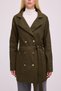 Double-Breasted Collar Trench Coat - 4