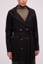 Double-Breasted Collar Trench Coat - 4