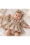 Coffee Floral Romper - 2