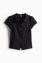 Collared button-front top - 5