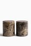 Lidded marble jar - 3