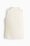 Stand-collar jersey top - 4