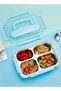 Lunch Box with Tableware,Insulated Lunch Box for Kids/Adults,4 Compartment Lunch Containers,Bento Lunch Box with Nylon Insulation Bag | Leakproof | BFA Free | 304 Stainless Steel