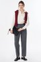 High Waist Denim Trousers Black