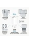33W GaN Dual Port Fast Charger Adapter - Type-C PD 33W & USB 18W Wall Charger - White - 6