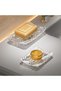 2 PCS Soap Dish,Self Draining Holder Tray