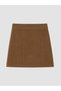 Quality Pieces from Çelebi Store Velvet a Planting Mini Skirt
