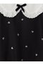 Quality Pieces from Çelebi Store Bebe Roba Collar Girl's Gabardine Dress - 2