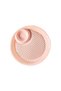 Food Grade PP Snack Plate, Round Divided Tray with Sauce Cup, Dumpling & Pastry Plate for Home, Party, Christmas & New Year