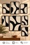 7-Piece Frame-Looking Modern Painting Set |   Retro & Pop Art |   Living Room, Office, Kitchen and Study Room Wall Decor