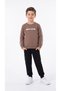 Space Printed Boys' Sweatshirt - 3