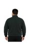 Melanj Beneton Thessaloniki Men's Large Size Cardigan with High Collar and Pockets - 3