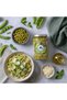 Organic Cooked Peas 3 x 300g - Ready-to-Serve Italian Green Peas - Healthy & Wholesome Organic Pulses - Rich in Fiber, High Protein, No Preservatives - 4