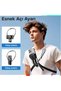 Hands-Free Neck Strap Phone Holder Magnetic Holder That Can Be Hung Around the Neck Jx058 Gray - 4
