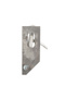 Left tie down with block and lock hook for auto trailer - 4
