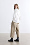 Ekru Long Sleeve T-Shirt - 6