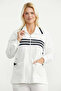 Full Zip Tunic Tracksuit Set - Ecru - 3