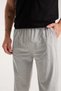 Men's Black Button Collar Short Sleeve Pajama Set - 6
