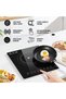 Single Induction Cooker 2000W, Electric Induction Cooktop with Smart Touch Control, 10 Power Levels, Adjustable Heat, Safety Shut-Off, Voltage Protection, AF2000ICSB - 3