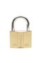 Padlock with 3 gilded keys 75mm